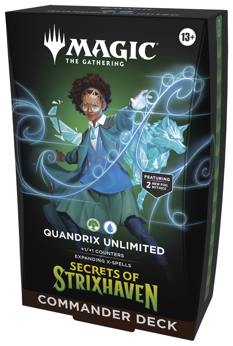 MTG: Secrets of Strixhaven Commander Deck Quandrix Unlimited