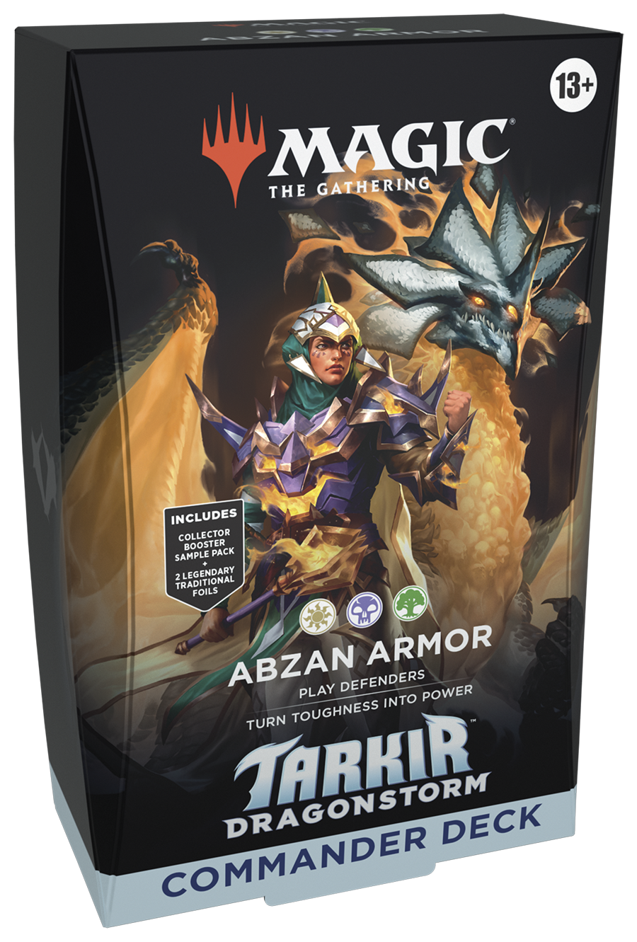 MTG: Tarkir Dragonstorm Commander Deck Abzan Armor - Wizards of the Coast