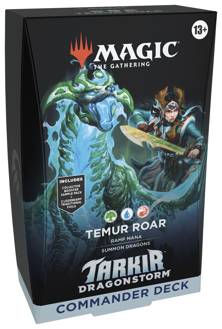 MTG: Tarkir Dragonstorm Commander Deck Temur Roar - Wizards of the Coast