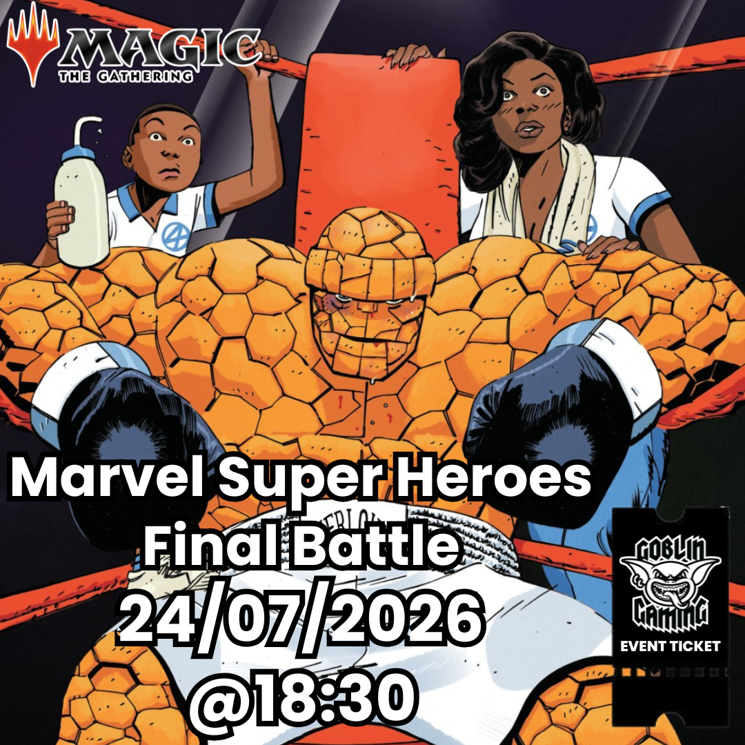 MTG Marvel Super Heroes: Final Battle MODERN Tournament Event Ticket 24/07/2026 @ 18:30