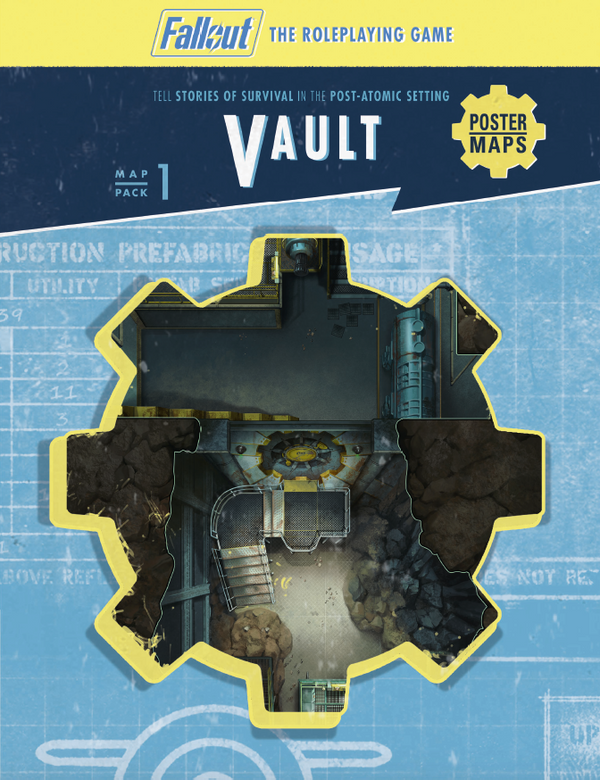 Fallout The Roleplaying Game - Map Pack 1: Vault