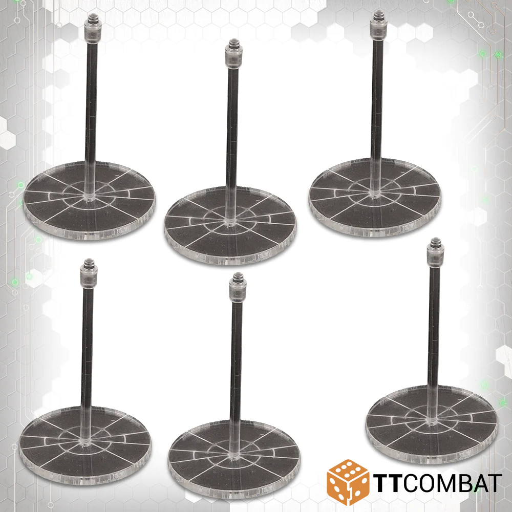 Dropfleet Commander Medium Clear Base Pack