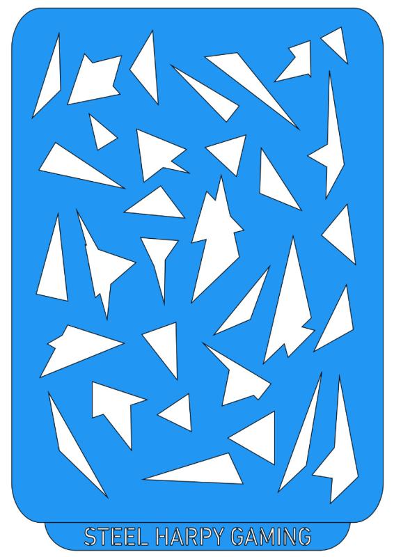 Urban Cam - Extra Large - Steel Harpy Stencils