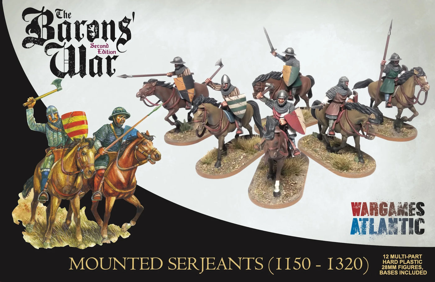 Mounted Serjeants (1150-1320) - Wargames Atlantic
