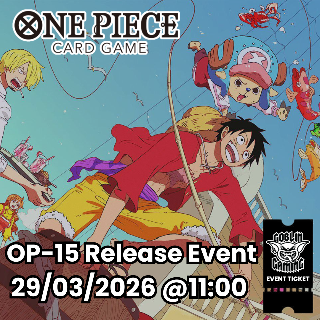 One Piece TCG OP-15 Release Event Ticket 29/03/2026 @ 11:00