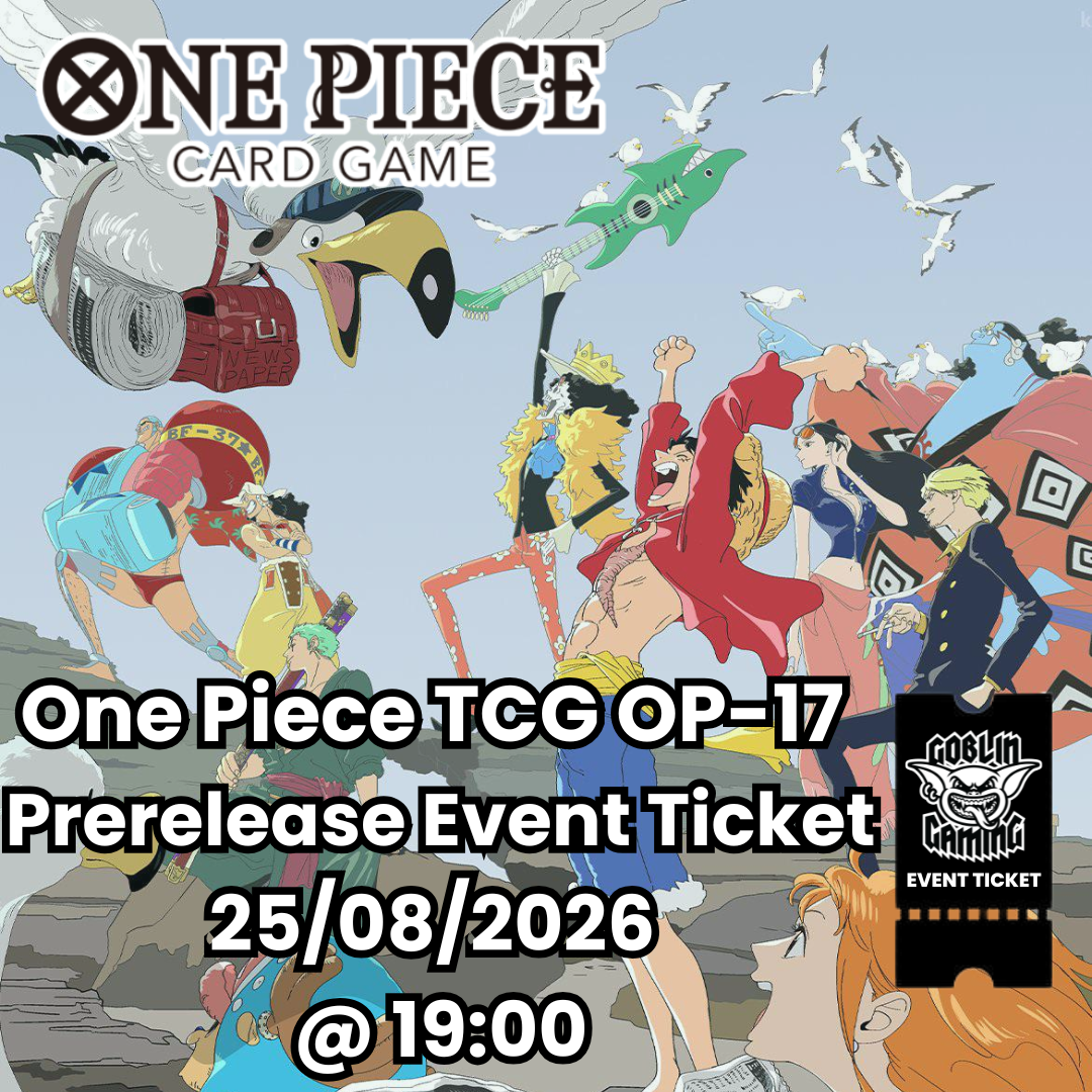 One Piece TCG OP-17 Release Event Ticket 25/08/2026 @ 19:00