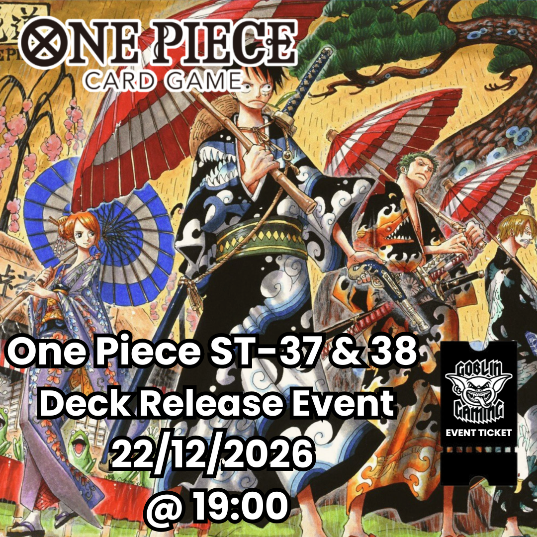 One Piece ST-37 & ST-38 Release Event Ticket 22/12/2026 @ 18.30