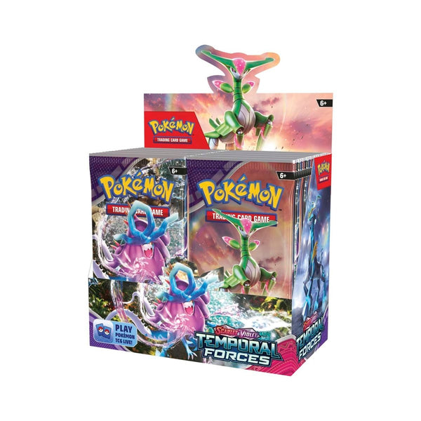 Pokemon TCG: Scarlet and Violet 5 - Temporal Forces Booster Display Box
