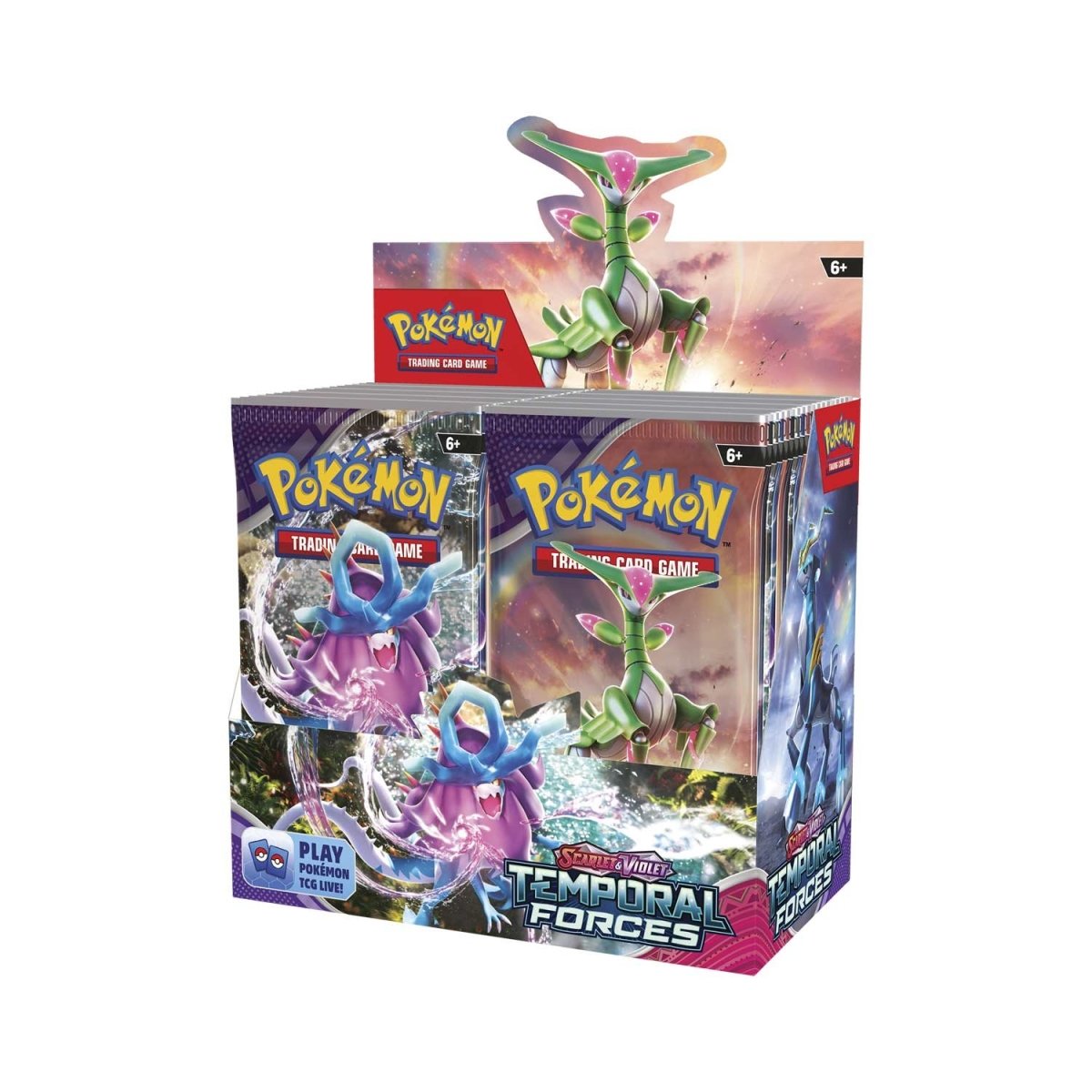 Pokemon TCG: Scarlet and Violet 5 - Temporal Forces Booster Display Box