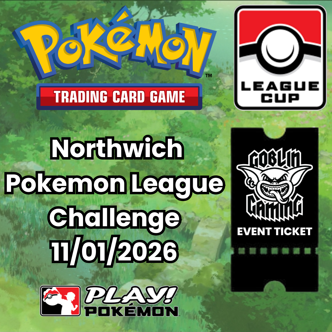 Pokemon League Challenge Entry Event Ticket 11/01/2026 @ 10:30