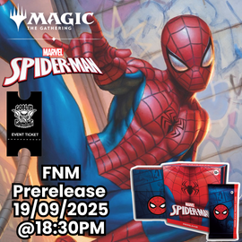 MTG Spider-Man Prerelease FNM 19/09/2025 @ 18:30