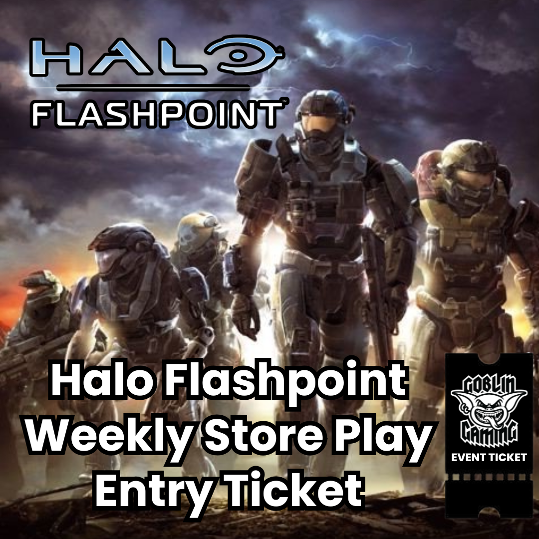 Halo Flashpoint Weekly Play Entry Ticket 07/07/2026