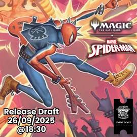 Spider-Man Release Night Draft 26/09/2025 @ 18:30