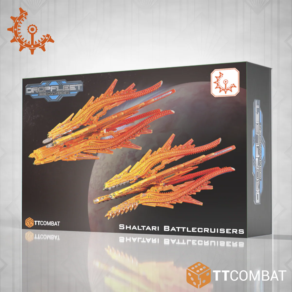 Shaltari Plastic Battlecruisers - Dropfleet Commander 2.0