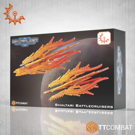 Shaltari Plastic Battlecruisers - Dropfleet Commander 2.0