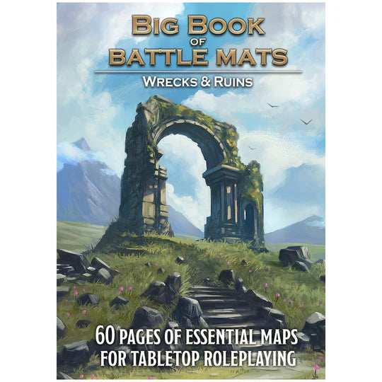 Big Book of Battle Mats: Wrecks & Ruins - Loke Battlemats