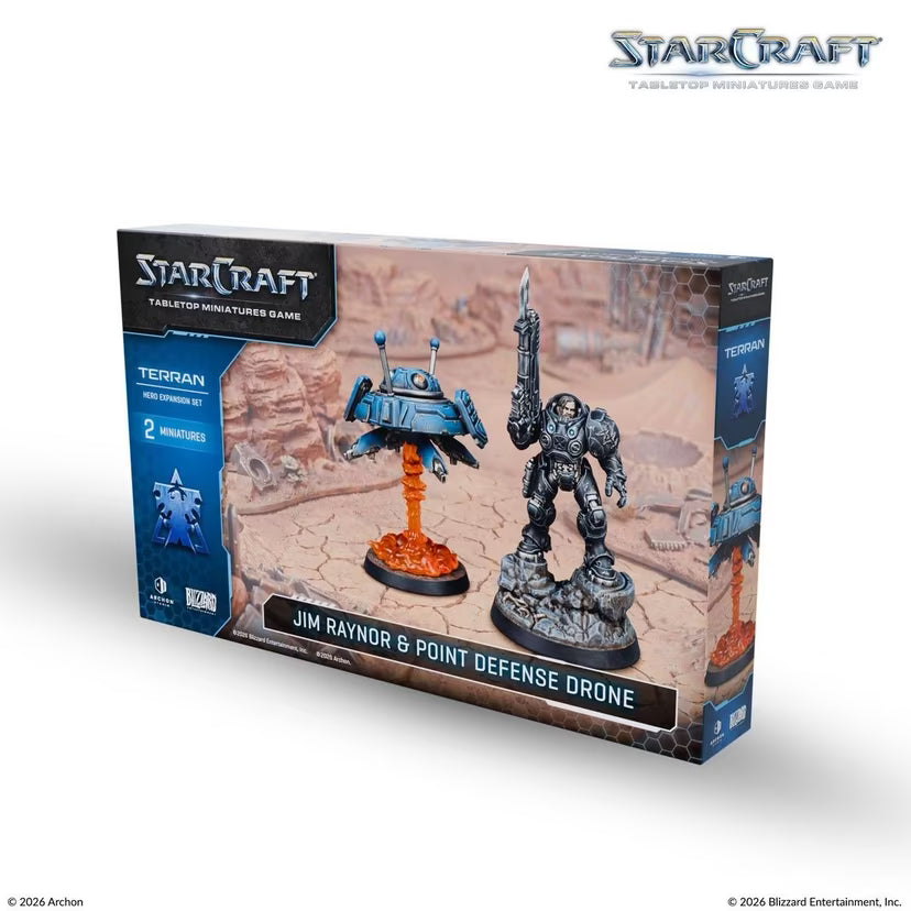 StarCraft : Jim Raynor (Raynor's Raiders) - Terran - Hero Expansion Set