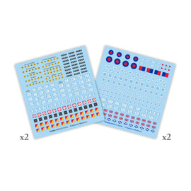 British Decals (x4 decal sheets) (Checkpoint Charlie)