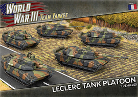 Team Yankee French Leclerc Tank Platoon