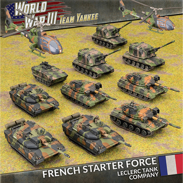 Team Yankee French Leclerc Tank Company Starter Force