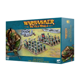 Warhammer The Old World - Orc & Goblin Tribes - Orc Boyz & Orc Arrer Boyz Mobs