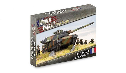 Team Yankee French Unit Card Pack