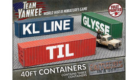 Modern: 40ft Shipping Containers (x3)