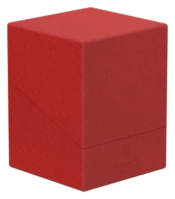 Ultimate Guard - Return To Earth Boulder Deck Case 100+ Standard Size - Red