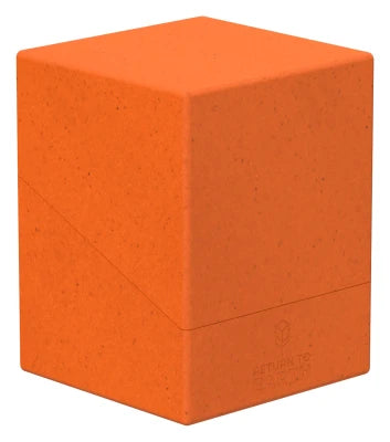 Ultimate Guard - Return To Earth Boulder Deck Case 100+ Standard Size - Orange
