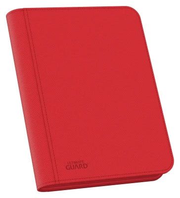 Ultimate Guard - Zipfolio 160 8 Pocket XenoSkin Portfolio - Red