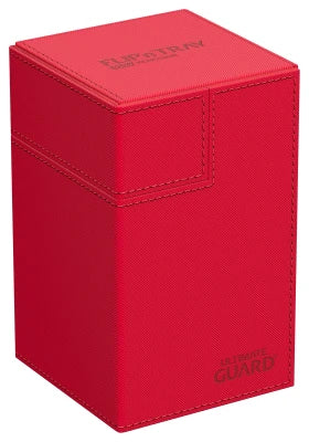 Ultimate Guard - Flip n Tray 100+ XenoSkin - Monocolor Red