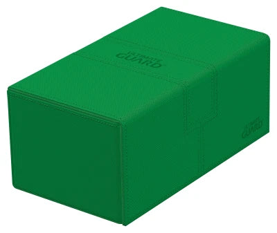 Ultimate Guard - Twin Flip n Tray 200+ XenoSkin - Monocolor Green