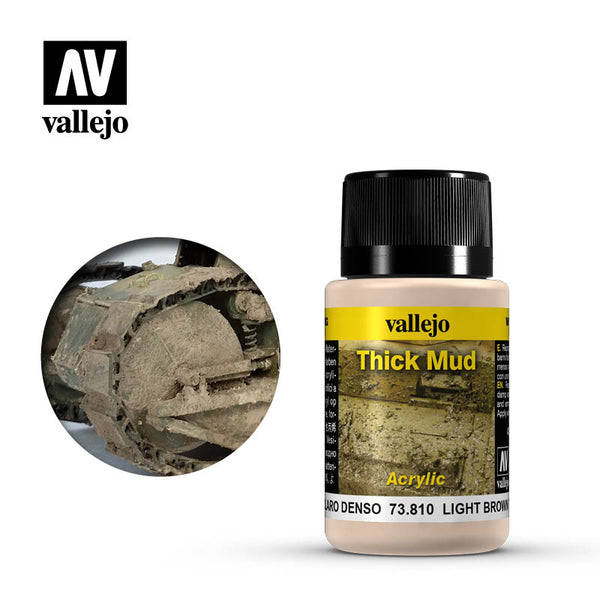 Weathering Effects 40ml - Light Brown Thick Mud
