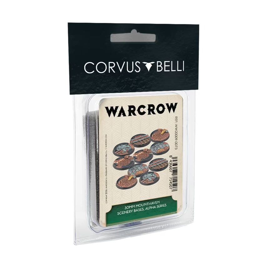 30mm Mounthaven Scenery Bases, Alpha Series