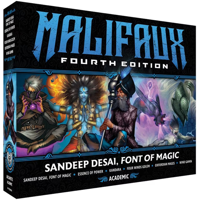 Sandeep Desair, Font of Magic (4th Edition) - The Arcanists - Wyrd Miniatures