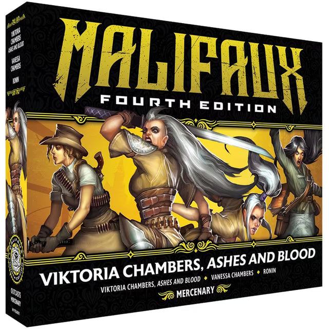 Viktoria Chambers, Ashes and Blood (4th Edition) - Outcasts - Wyrd Miniatures