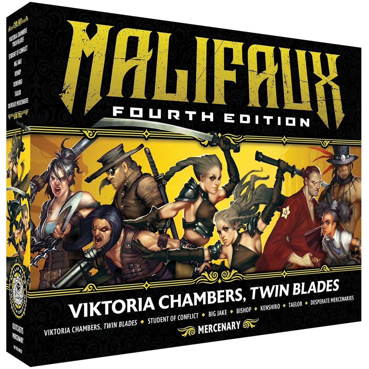 Viktoria, Twin Blades - 4th Edition - Malifaux - Wyrd Miniatures