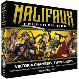 Viktoria, Twin Blades - 4th Edition - Malifaux - Wyrd Miniatures