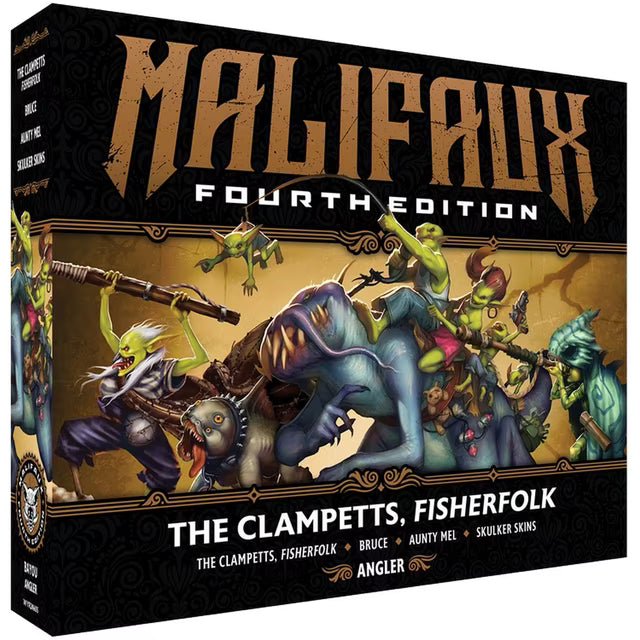 The Clampetts, Fisherfolk (4th Edition) - Bayou - Wyrd Miniatures