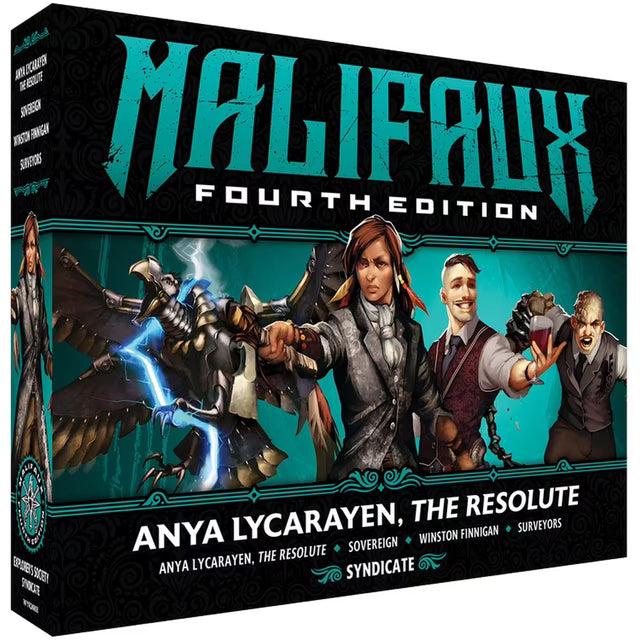 Anya Lycarayen, The Resolute (4th Edition) - Explorer's Society - Wyrd Miniatures