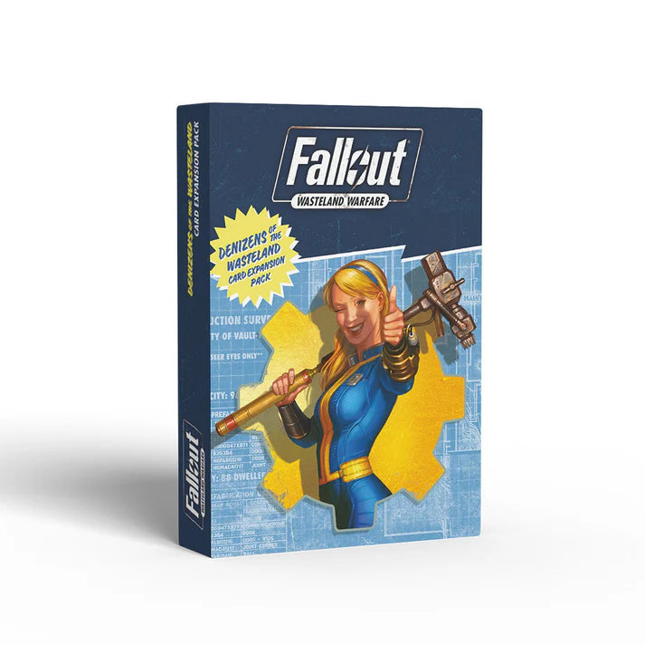 Denizens of the Wasteland Card-  Expansion Pack - Fallout Wasteland Warfare