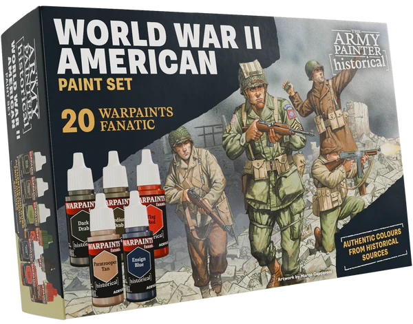 World War II American Paint Set - Warpaints Fanatic - The Army Painter
