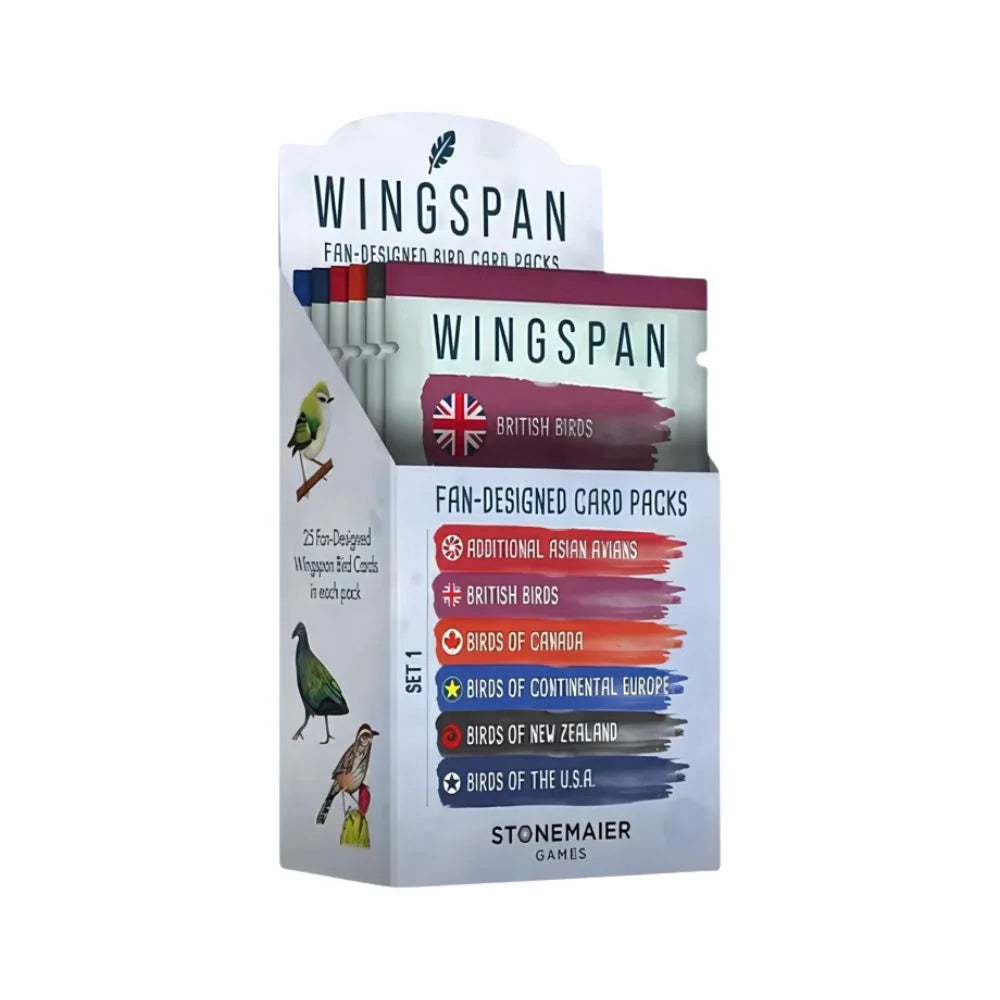 Wingspan Fan Designed Packs - Box