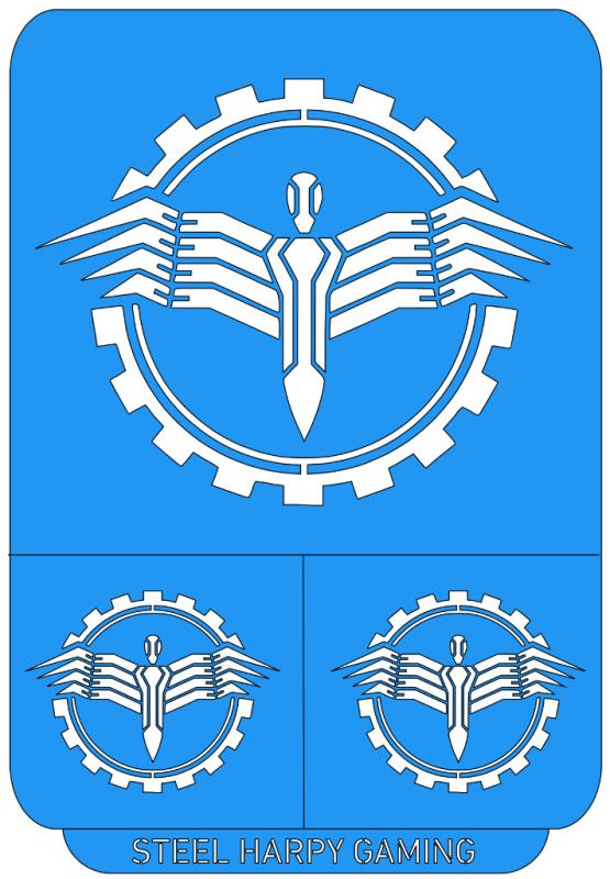 Steel Harpy - Steel Harpy Stencils