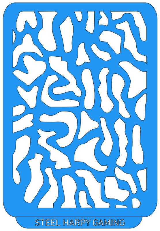 Military Camo - Extra Large - Steel Harpy Stencils