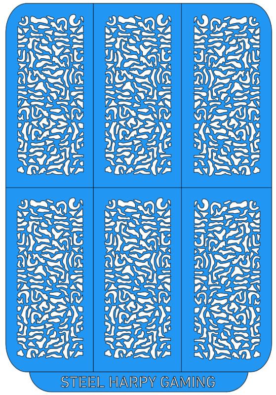 Military Camo - Extra Small - Style 1 - Steel Harpy Stencils