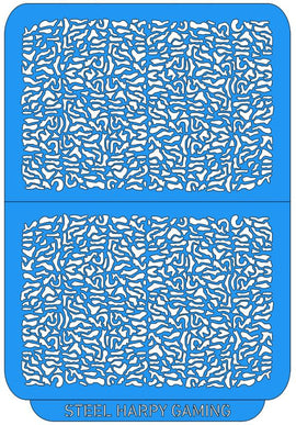 Military Camo - Extra Small - Style 3 - Steel Harpy Stencils