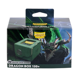 Dragon Shield - Dragon Lock Box 150+ - Green & Sand