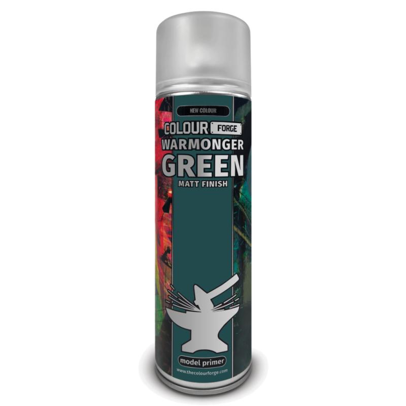 Warmonger Green Aerosol (500ml) - The Colour Forge
