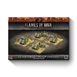 25 pdr Field Troop (Far East) - Flames of War: Pacific - GF9